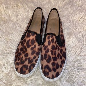 Old navy leopard loafers size 8
